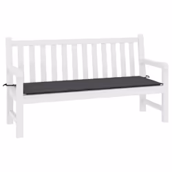 vidaXL Cuscino per Panca Antracite 200x50x4 cm in Tessuto Oxford - Vista aggiuntiva 3