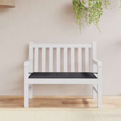 Vidaxl - Cuscino per Panca Nero 100x50x3 cm in Tessuto Oxford 239673