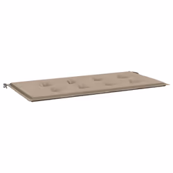 vidaXL Cuscino per Panca Tortora 100x50x4 cm in Tessuto Oxford - Vista aggiuntiva 2