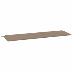 vidaXL Cuscino per Panca Tortora 180x50x4 cm in Tessuto Oxford - Vista aggiuntiva 2