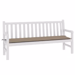 vidaXL Cuscino per Panca Tortora 180x50x4 cm in Tessuto Oxford - Vista aggiuntiva 3