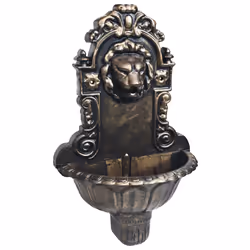 Fontana a Muro Design a Testa di Leone Bronzocod mxl 104493 - Vista aggiuntiva 2
