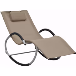 VidaXL 47790, Salone, Seduta imbottita, Acciaio, Tessile, Grigio, Grigio talpa, 150 kg, 650 mm