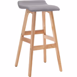Aggiungete un tocco moderno al vostro arredamento interno grazie alla nostra elegante sedia da bar! Questa sedia da bar, dal  ...