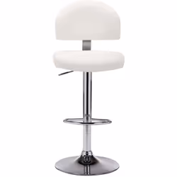 Questo sgabello da bar, dal design pulito e senza tempo, offre il massimo comfort di seduta. La sedia è rivestita in similpel ...