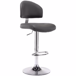 Questo sgabello da bar, dal design pulito e senza tempo, offre il massimo comfort di seduta. La sedia è rivestita in similpel ...