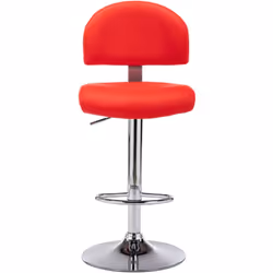 Questo sgabello da bar, dal design pulito e senza tempo, offre il massimo comfort di seduta. La sedia è rivestita in similpel ...