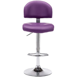 Vidaxl - Sgabello da Bar Viola in Similpelle 549375