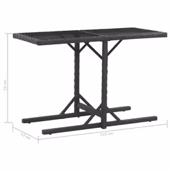 VidaXL 46373 set mobili da esterno - Vista aggiuntiva 8