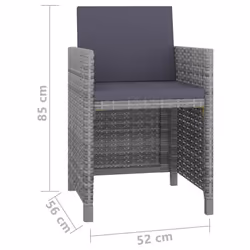 VidaXL 46375 set mobili da esterno - Vista aggiuntiva 7
