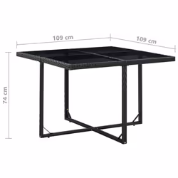 VidaXL 46376 set mobili da esterno - Vista aggiuntiva 8