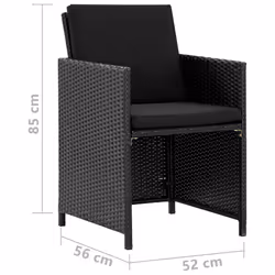 VidaXL 46379 set mobili da esterno - Vista aggiuntiva 6