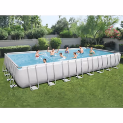 Divertitevi un mondo con la famiglia e gli amici con questo set da piscina della Bestway. La forma rettangolare offre più spa ...