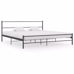 Questo letto matrimoniale in metallo, ha un design semplice ma senza tempo ed una costruzione robusta. Realizzato in metallo  ...