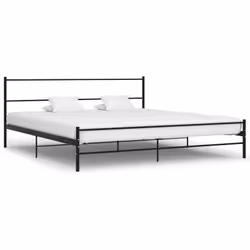 Questo letto matrimoniale in metallo, ha un design semplice ma senza tempo ed una costruzione robusta. Realizzato in metallo ...