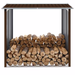 Capannone in Acciaio Zincato 172x91x154 cm Marronecod mxl 97316
