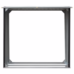 Capannone in Acciaio Zincato 172x91x154 cm Antracitecod mxl 73016