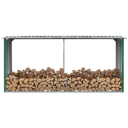 Capannone da Giardino in Acciaio Zincato 330x92x153cm Verde Vidaxl 2289