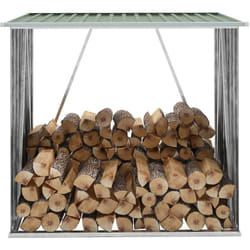 Capannone da Giardino in Acciaio Zincato 163x83x154 cm Verde Vidaxl 6992