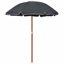 Questo elegante ombrellone da giardino vi protegge dai dannosi raggi UV del sole e crea anche un'ombra perfetta. È realizzato ...
