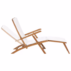 VidaXL 47408 sedia da esterno Terrazzo Seduta imbottita Teak