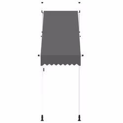 vidaXL Tenda da Sole Retrattile Manuale 100 cm Antracite - Vista aggiuntiva 3