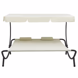 VidaXL 48068 letto per esterni Crema - Vista aggiuntiva 2