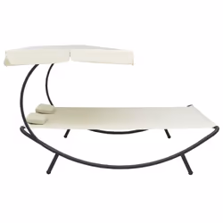 VidaXL 48068 letto per esterni Crema - Vista aggiuntiva 3