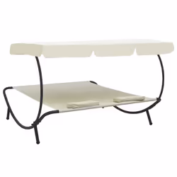 VidaXL 48068 letto per esterni Crema - Vista aggiuntiva 4