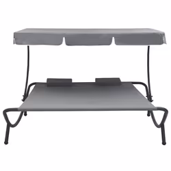 VidaXL 48070 letto per esterni Grigio - Vista aggiuntiva 2