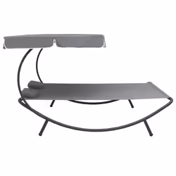 VidaXL 48070 letto per esterni Grigio - Vista aggiuntiva 3