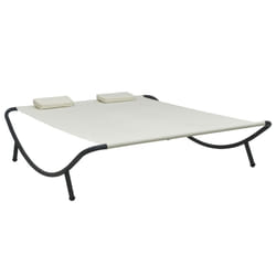 VidaXL 48074 letto per esterni Crema