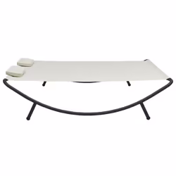 VidaXL 48074 letto per esterni Crema - Vista aggiuntiva 3