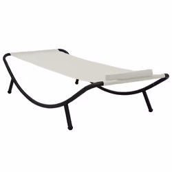 VidaXL 48080 letto per esterni Crema, Bianco - Vista aggiuntiva 2