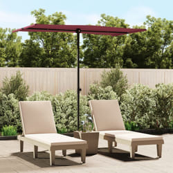 Ombrellone da Esterni con Palo in Alluminio 180x110cm Bordò Vidaxl 1803