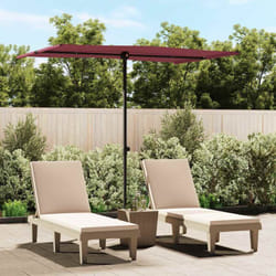 Ombrellone da Giardino con Palo in Alluminio 2x1,5 m Bordò - Vidaxl