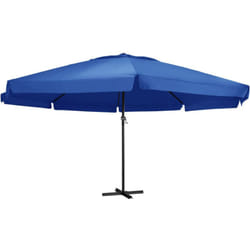 Vidaxl - Ombrellone da Esterni con Palo in Alluminio 500 cm Azzurro