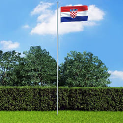 Vidaxl - Bandiera della Croazia 90x150 cm 2554