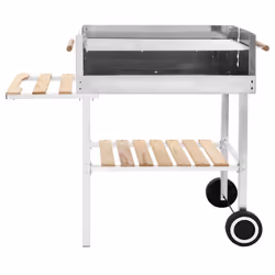 VidaXL 47850 barbecue per l'aperto e bistecchiera Kettle Carbone (combustibile) Acciaio inox