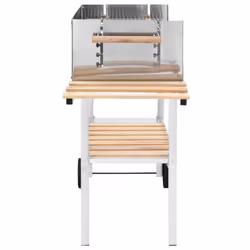 VidaXL 47850 barbecue per l'aperto e bistecchiera Kettle Carbone (combustibile) Acciaio inox