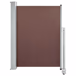 vidaXL Tenda Laterale Retrattile per Patio 100x300 cm Marrone - Vista aggiuntiva 2