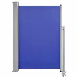 vidaXL Tenda Laterale Retrattile per Patio 120x300 cm Blu - Vista aggiuntiva 2