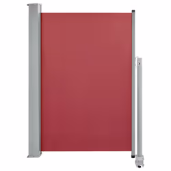 vidaXL Tenda Laterale Retrattile per Patio 120x300 cm Rossa - Vista aggiuntiva 2