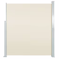 vidaXL Tenda Laterale Retrattile per Patio 170x300 cm Crema - Vista aggiuntiva 2