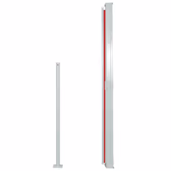 vidaXL Tenda Laterale Retrattile per Patio 170x300 cm Rosso - Vista aggiuntiva 3