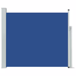 vidaXL Tenda Laterale Retrattile per Patio 100x300 cm Blu - Vista aggiuntiva 2