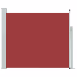 vidaXL Tenda Laterale Retrattile per Patio 100x300 cm Rossa - Vista aggiuntiva 2