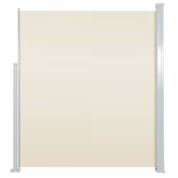vidaXL Tenda Laterale Retrattile per Patio 100x500 cm Crema - Vista aggiuntiva 2