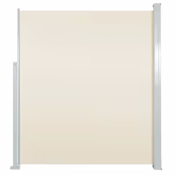 vidaXL Tenda Laterale Retrattile per Patio 120x500 cm Crema - Vista aggiuntiva 2