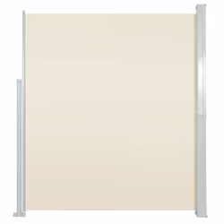 vidaXL Tenda Laterale Retrattile per Patio 140x500 cm Crema - Vista aggiuntiva 2